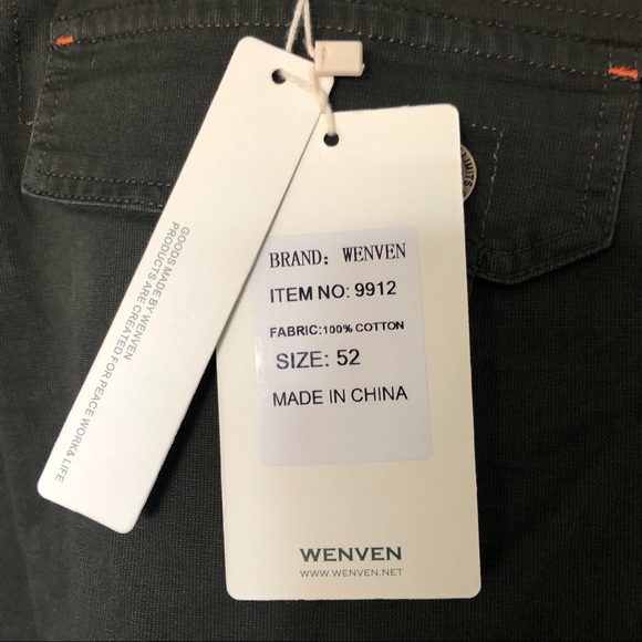 wenven brand new nwt green army shorts - Picture 4 of 4